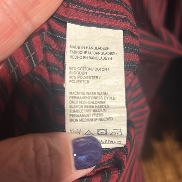 Men’s Can Huesen Size XL Dress Shirt - Picture 3 of 4